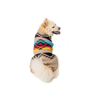 Chilly Dog Painted Desert Wool Dog Winter Sweater Size Small